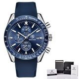 Man Watch, Brand Luxury Silicone Strap, Waterproof, Sport, Quartz, Chronograph Military ,