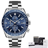 Man Watch, Brand Luxury Silicone Strap, Waterproof, Sport, Quartz, Chronograph Military ,
