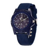 Man Watch 2019  Top Brand Luxury Casual Military Quartz Sport   Soft Nylon Band