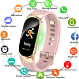 Woman Watch   Sport Smart   LED Waterproof SmartWatch Heart Rate Blood Pressure Pedometer