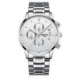 Man Watch Chronograph Sport   Top Brand Luxury Waterproof Full Steel Quartz Gold
