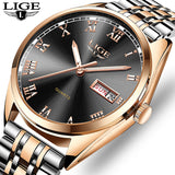 Man Watch 2019 New  Watches Top Brand Fashion Chronograph Male Stainless Steel Waterproof Business