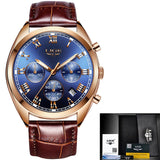Man Watch 2019 New  Watches Top Brand Fashion Chronograph Male Stainless Steel Waterproof Business