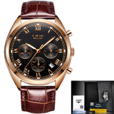 Man Watch 2019 New  Watches Top Brand Fashion Chronograph Male Stainless Steel Waterproof Business