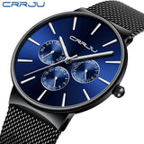 Man Watch 2019  Top Brand Luxury   Waterproof Ultra Thin Date Wrist