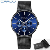 Man Watch 2019  Top Brand Luxury   Waterproof Ultra Thin Date Wrist