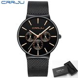 Man Watch 2019  Top Brand Luxury   Waterproof Ultra Thin Date Wrist
