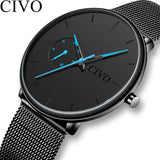 Man Watch Fashion Casu,Waterproof, Analogue Sports, Quartz