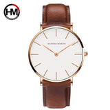 Woman Watch Top Brand Luxury Japan Quartz Movement Stainless Steel Sliver White Dial Waterproof