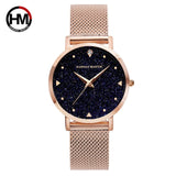 Woman Watch Top Brand Luxury Japan Quartz Movement Stainless Steel Sliver White Dial Waterproof