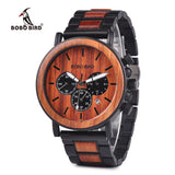 Man Watch Wooden,,Relogio Masculino, Top Brand Luxury Stylish, Chronograph, Military