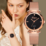 Woman Watch Best Sell   Geneva Fashion Classic Hot Sale Luxury Stainless Steel Analog Quartz