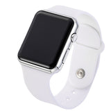 Woman Watch LED Digital Sport Wristwatch Silicone