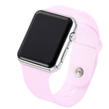 Woman Watch LED Digital Sport Wristwatch Silicone