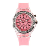 Man Watch Geneva LED Backlight Sport Waterproof Quartz Wrist
