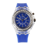 Man Watch Geneva LED Backlight Sport Waterproof Quartz Wrist