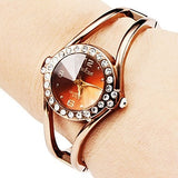 Woman Watch fashion rose gold  bracelet