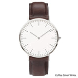 Man Watch Luxury Brand  Stainless Steel Bracelet Quartz Watch Fashion Rose Gold Silver