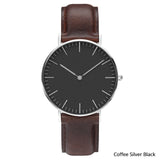 Man Watch Luxury Brand  Stainless Steel Bracelet Quartz Watch Fashion Rose Gold Silver