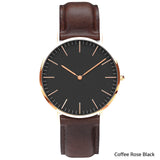 Man Watch Luxury Brand  Stainless Steel Bracelet Quartz Watch Fashion Rose Gold Silver