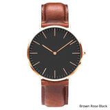 Man Watch Luxury Brand  Stainless Steel Bracelet Quartz Watch Fashion Rose Gold Silver