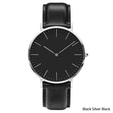 Man Watch Luxury Brand  Stainless Steel Bracelet Quartz Watch Fashion Rose Gold Silver