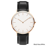 Man Watch Luxury Brand  Stainless Steel Bracelet Quartz Watch Fashion Rose Gold Silver