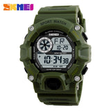 Man Watch Outdoor Sport, Alarm, 5Bar Waterproof, Military ,LED Display, Shock Digital