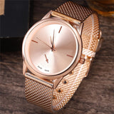 Woman Watch Luxury Rose Gold Starry Sky Magnetic Mesh Band Quartz Wristwatch Diamond Watches