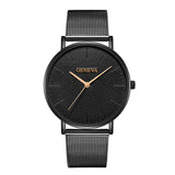 Woman Watch New Ultra-thin  2019 Lover's Luxury Saat Rose Gold Mesh Stainless Steel