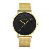Woman Watch New Ultra-thin  2019 Lover's Luxury Saat Rose Gold Mesh Stainless Steel