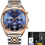 Man Watch 2019  Top Brand Luxury Waterproof Quartz Clock   Leather Sport Wrist