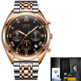 Man Watch 2019  Top Brand Luxury Waterproof Quartz Clock   Leather Sport Wrist