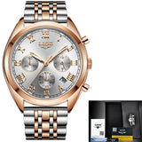 Man Watch 2019  Top Brand Luxury Waterproof Quartz Clock   Leather Sport Wrist