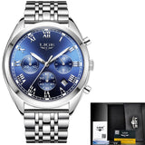 Man Watch 2019  Top Brand Luxury Waterproof Quartz Clock   Leather Sport Wrist