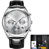 Man Watch 2019  Top Brand Luxury Waterproof Quartz Clock   Leather Sport Wrist