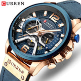 Man Watch Luxury Brand  Analog Leather Sports   Army Military  Quartz