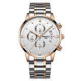 Man Watch Gold And Black  Top Brand Luxury Sports  2019