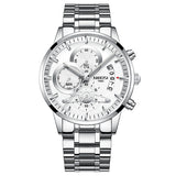 Man Watch Gold And Black  Top Brand Luxury Sports  2019