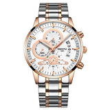 Man Watch Gold And Black  Top Brand Luxury Sports  2019
