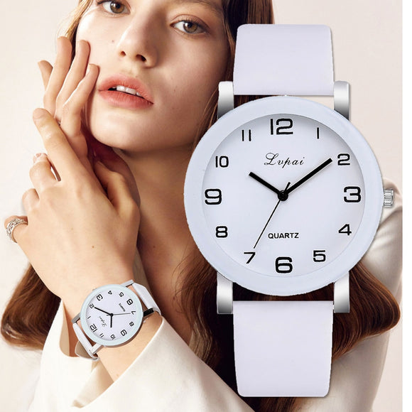 Woman Watch Quartz  Luxury White Bracelet Watches Ladies Dress Creative