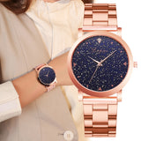 Woman Watch  Rose Gold Stainless Steel Lvpai Brand Fashion  Wristwatch Creative Quartz