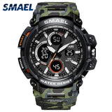 Man Watch Sport  Waterproof, LED Digital