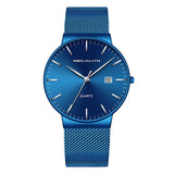 Man Watch Top Brand Luxury Waterproof  Ultra Thin Date Quartz