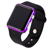 Man Watch Sport Casual LED   Digital Clock  Army Military Silicone Wrist