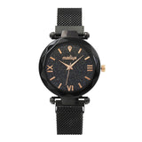 Woman Watch Luxury  Magnetic Starry Sky Female Clock Quartz Wristwatch Fashion Ladies Wrist