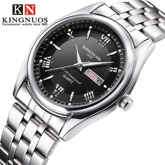 Man Watch 2019 Brand New  Steel Waterproof Quartz Wristwatch