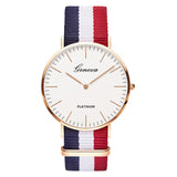 Woman Watch Hot Sale Nylon strap Style Quartz
