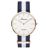 Woman Watch Hot Sale Nylon strap Style Quartz