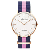 Woman Watch Hot Sale Nylon strap Style Quartz